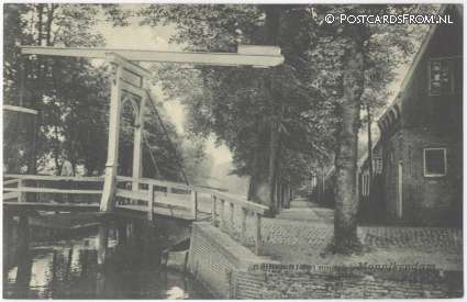Monnickendam, Binnendijk ansichtkaart: Monnickendam, Binnendijk