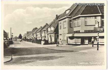 Castricum, Torenstraat ansichtkaart: Castricum, Torenstraat