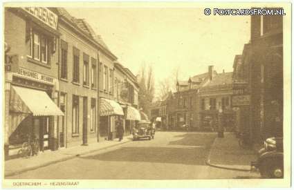 ansichtkaart: Doetinchem, Hezenstraat