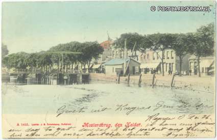 Den Helder, Mosterdbrug ansichtkaart: Den Helder, Mosterdbrug