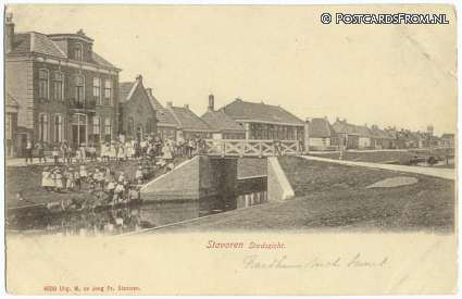 Stavoren, Stadszicht ansichtkaart: Stavoren, Stadszicht
