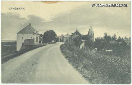 Langerak ZH, -- ansichtkaart: Langerak ZH, --