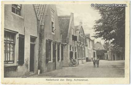 Nederhorst den Berg, Achterstraat ansichtkaart: Nederhorst den Berg, Achterstraat
