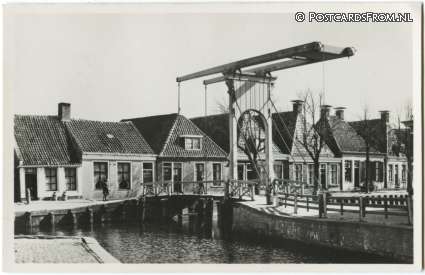 Franeker, Westvliet ansichtkaart: Franeker, Westvliet