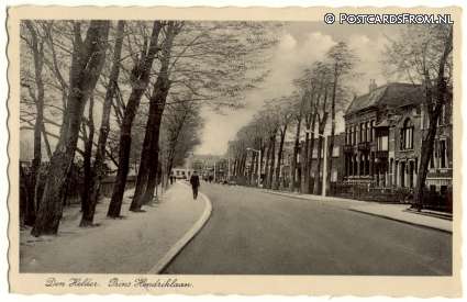 ansichtkaart: Den Helder, Prins Hendriklaan