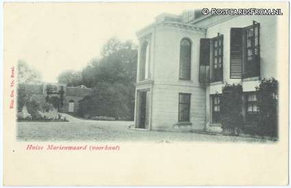 Beesd, Huize Marienwaard. Voorkant ansichtkaart: Beesd, Huize Marienwaard. Voorkant