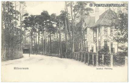 ansichtkaart: Hilversum, Jacobus Pennweg
