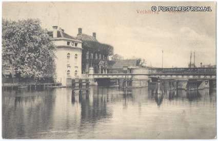 ansichtkaart: Muiden, Vechtbrug