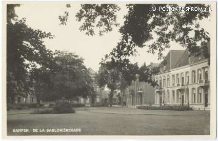 ansichtkaart: Kampen, De la Sablonierekade