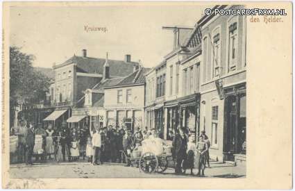 ansichtkaart: Den Helder, Kruisweg