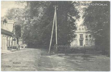 ansichtkaart: Kollum, Villa 'Oostenstein'
