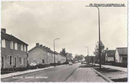 ansichtkaart: Kollum, Gijsbert Japikstraat