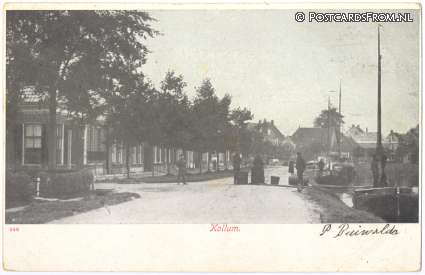 ansichtkaart: Kollum, --