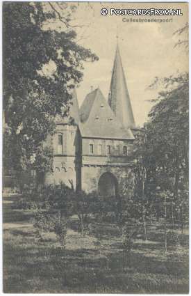 ansichtkaart: Kampen, Cellesbroederpoort
