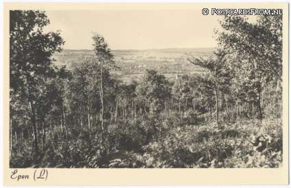 ansichtkaart: Epen, Panorama vanuit het Vijlerbos