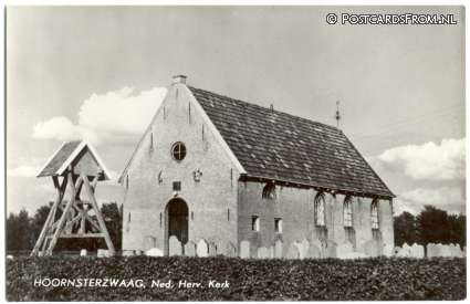 Hoornsterzwaag, Ned. Herv. Kerk ansichtkaart: Hoornsterzwaag, Ned. Herv. Kerk