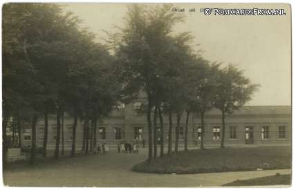 Delfzijl, Station S.S. ansichtkaart: Delfzijl, Station S.S.