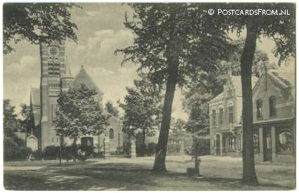 Zuiddorpe, ? Kerk ansichtkaart: Zuiddorpe, ? Kerk