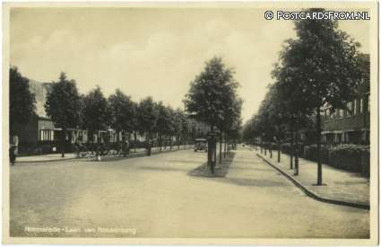 Heemstede, Laan van Roosenburg ansichtkaart: Heemstede, Laan van Roosenburg