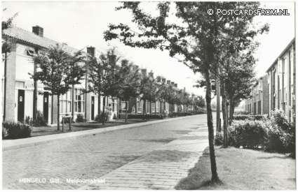 Hengelo GL, Meidoornstraat ansichtkaart: Hengelo GL, Meidoornstraat