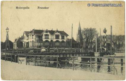 Franeker, Molenpolle ansichtkaart: Franeker, Molenpolle