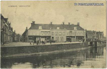 Lemmer, Schulpen ansichtkaart: Lemmer, Schulpen