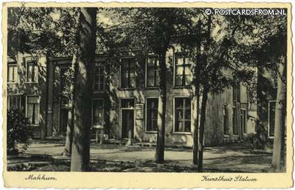 ansichtkaart: Makkum FR, Kunsthuis Statum