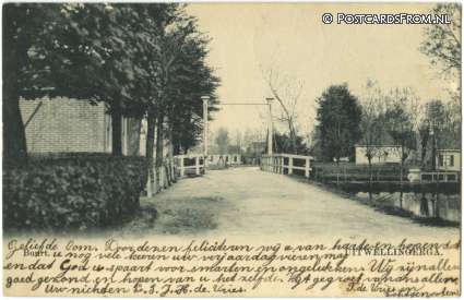 ansichtkaart: Uitwellingerga, Buurt
