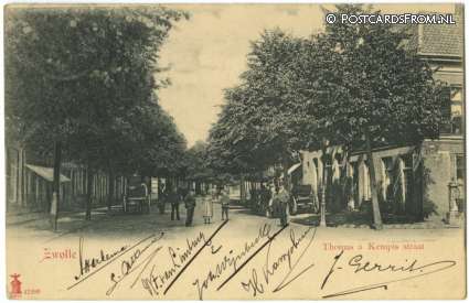 ansichtkaart: Zwolle, Thomas a Kempis straat