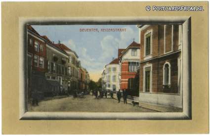 ansichtkaart: Deventer, Keizerstraat