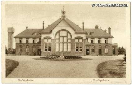 Maarsbergen, Valkenheide. Hoofdgebouw ansichtkaart: Maarsbergen, Valkenheide. Hoofdgebouw