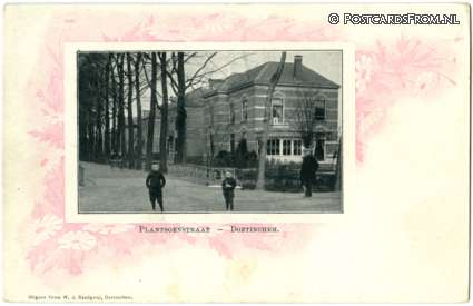 Doetinchem, Plantsoenstraat ansichtkaart: Doetinchem, Plantsoenstraat