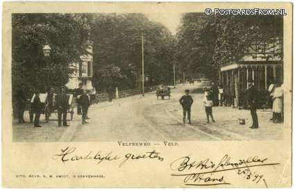 Velp GL, Velperweg ansichtkaart: Velp GL, Velperweg