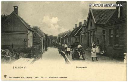 Zaandam, Rozengracht ansichtkaart: Zaandam, Rozengracht