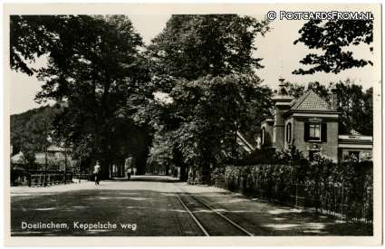 Doetinchem, Keppelsche weg ansichtkaart: Doetinchem, Keppelsche weg