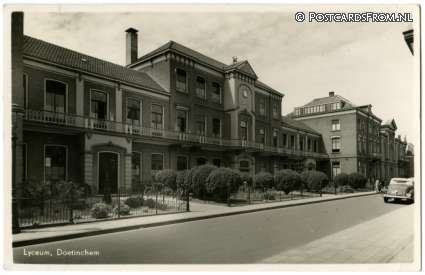Doetinchem, Lyceum ansichtkaart: Doetinchem, Lyceum