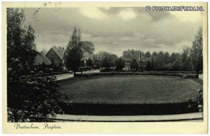 Doetinchem, Pasplein ansichtkaart: Doetinchem, Pasplein