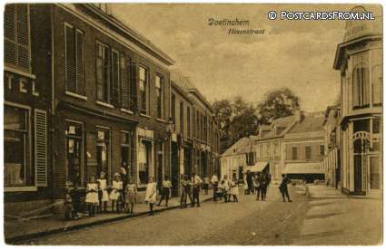 ansichtkaart: Doetinchem, Hezenstraat