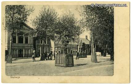 Stolwijk, -- ansichtkaart: Stolwijk, --