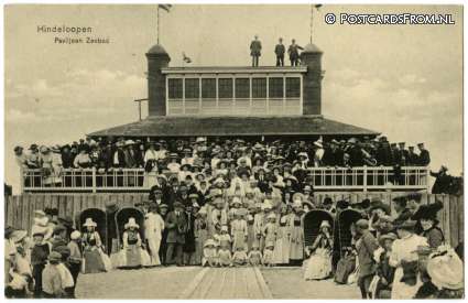 Hindeloopen, Paviljoen Zeebad ansichtkaart: Hindeloopen, Paviljoen Zeebad