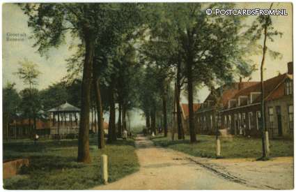 ansichtkaart: Renesse, De muziektent