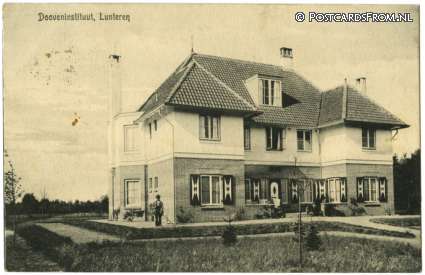 Lunteren, Dooveninstituut ansichtkaart: Lunteren, Dooveninstituut