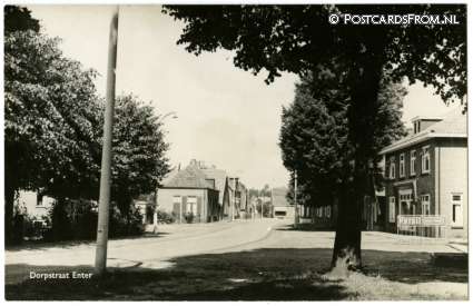 ansichtkaart: Enter, Dorpstraat