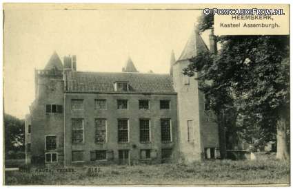 Heemskerk, Kasteel Assemburgh ansichtkaart: Heemskerk, Kasteel Assemburgh