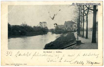 Zutphen, De Berkel ansichtkaart: Zutphen, De Berkel