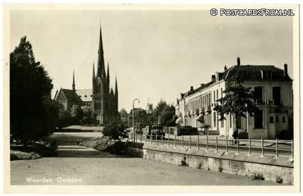 ansichtkaart: Woerden, Oostdam