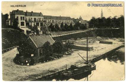 ansichtkaart: Hilversum, Haven