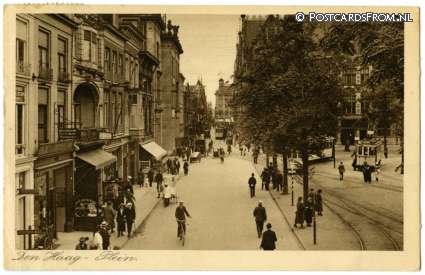 ansichtkaart: 's-Gravenhage, Plein