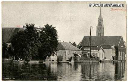 ansichtkaart: Zaandam, --