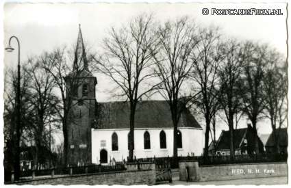 ansichtkaart: Ried, N.H. Kerk